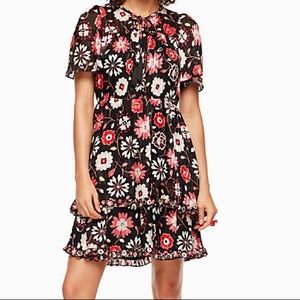 New! Kate Spade Baja Bound Flutter Sleeve Dress